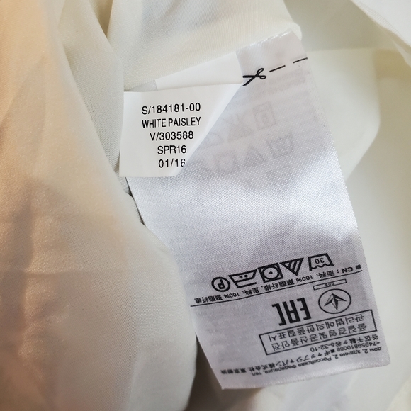 Banana Republic Paisley Floral Pleated Maxi Boho Skirt - Picture 13 of 13